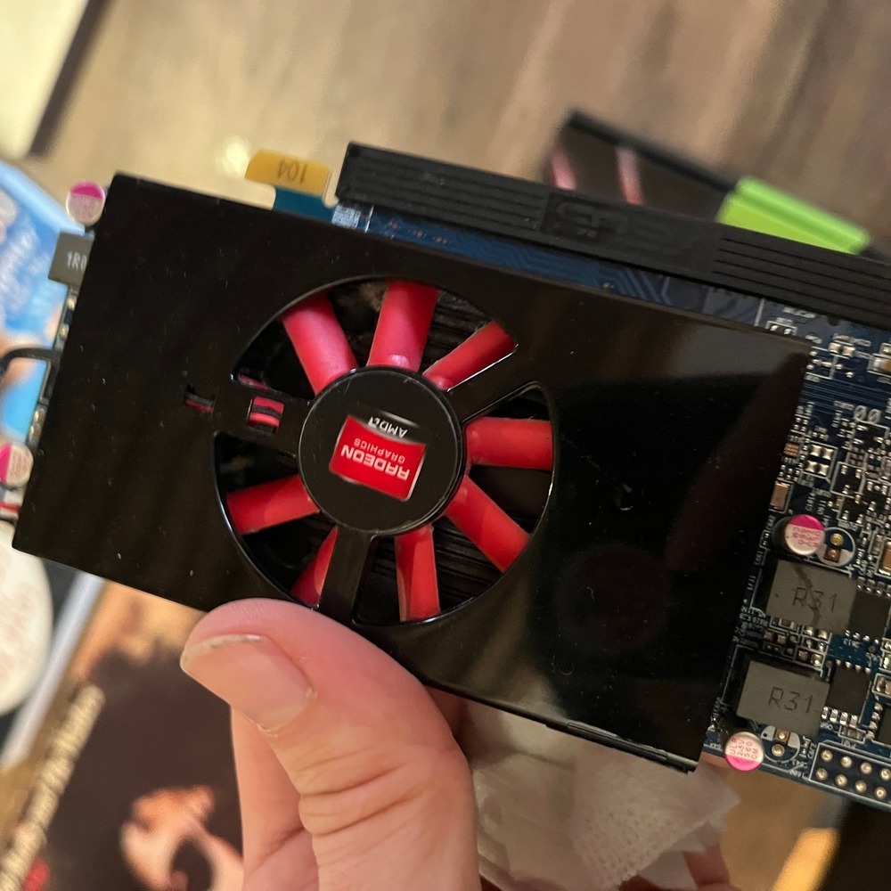 ASUS AMD Radeon Graphics Card Untested Single Fan Blue PCB 109-C33457-00 - Picture 6 of 10